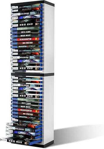 ECHZOVE Game Card Box Storage Stand for PS5 Xbox Games, Storage Tower for Xbox Game Card Box Holder Vertical Stand - for Video Games 36 PCS in Saudi Arabia