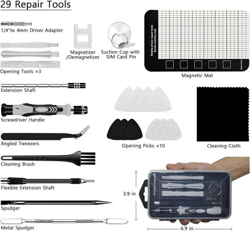 150 in 1 Precision Screwdriver Set, Computer, Laptop, Electronics Repair Tool Kit for PC MacBook Cell Phone iPhone Nintendo Switch PS4 Xbox Controller(Blue) in Saudi Arabia