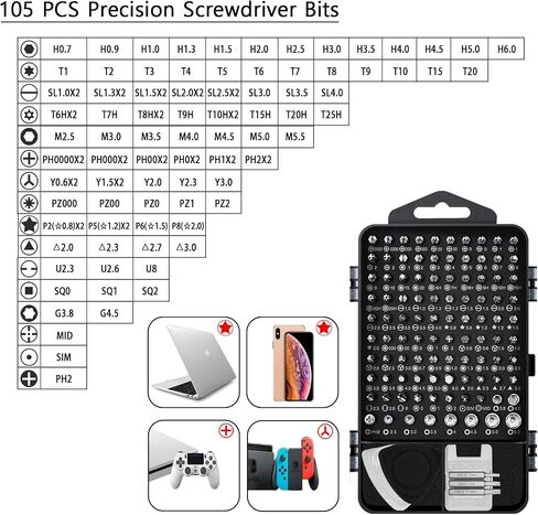 150 in 1 Precision Screwdriver Set, Computer, Laptop, Electronics Repair Tool Kit for PC MacBook Cell Phone iPhone Nintendo Switch PS4 Xbox Controller(Blue) in Saudi Arabia