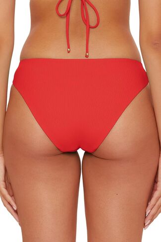 BECCA Women's Modern Edge Hipster Bikini Bottom, Cheeky Coverage, Swimwear Separates in Saudi Arabia