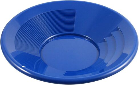 ASR Outdoor 12 inch Green Gold Pan with Dual Riffles for Gold Panning in Saudi Arabia