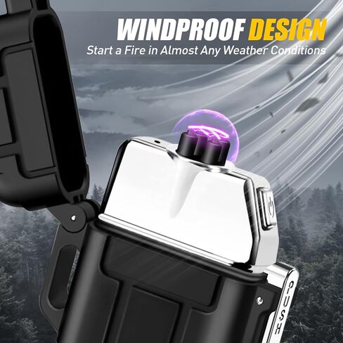 WEARXI Stocking Stuffers for Men, Gifts for Men Electric Lighter, Mens Gifts for Christmas, Mens Stocking Stuffers for Adults, Gifts for Dad, Dad Gifts Cool Gadgets for Men, Camping Accessories in Saudi Arabia
