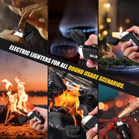 WEARXI Stocking Stuffers for Men, Gifts for Men Electric Lighter, Mens Gifts for Christmas, Mens Stocking Stuffers for Adults, Gifts for Dad, Dad Gifts Cool Gadgets for Men, Camping Accessories in Saudi Arabia