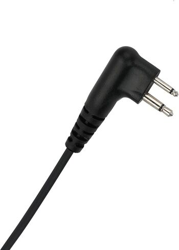 سماعة أذن راديو CP100d CP200 متوافقة مع Motorola BPR40 CLS 1110 1410 VL50 RDM2070D DLR1020 Walkie Talkie 2 Pin [C-Ring] سماعة مراقبة راديو ثنائية الاتجاه مع ميكروفون PTT (عبوة واحدة) in Kuwait