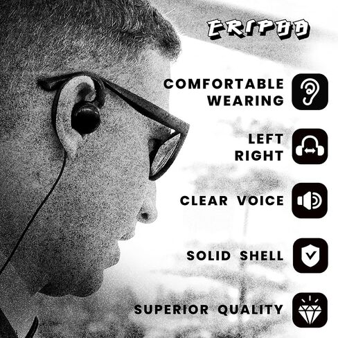 سماعة أذن راديو CP100d CP200 متوافقة مع Motorola BPR40 CLS 1110 1410 VL50 RDM2070D DLR1020 Walkie Talkie 2 Pin [C-Ring] سماعة مراقبة راديو ثنائية الاتجاه مع ميكروفون PTT (عبوة واحدة) in Kuwait