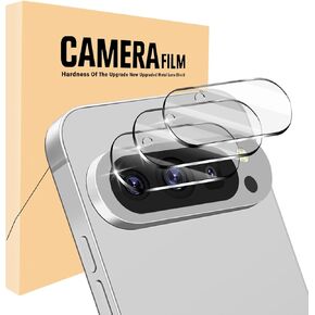 3 Pack for Google Pixel 9 Pro Camera Lens Protector,Tempered Glass 9 Hardness,Anti-Scratch High Definition Case Friendly Camera Screen Protector for Pixel 9 Pro