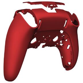 eXtremeRate Custom Back Plate Bottom Shell Compatible with ps5 Edge Controller, Black DIY Replacement Back Shell Cover Compatible with ps5 Edge Controller