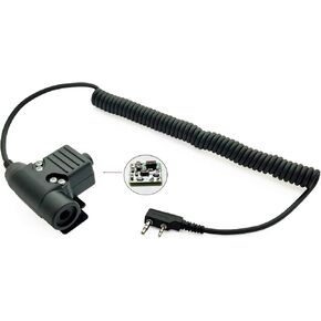 Amplified U94 PTT System Compatible with Baofeng UV-5R, UV-82, etc.