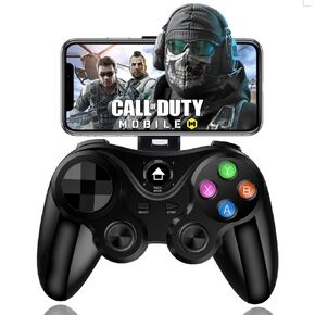 arVin Mobile Game Controller for iPhone & Android with Phone Holder, Bluetooth Gamepad Joystick for iPhone 15/14/13/12/11, iOS, iPad, Samsung Galaxy S23/S22/S21 Ultra, One Plus, Tablet, Call of Duty