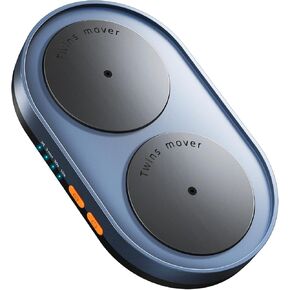 Vaydeer Dual Turntable Mouse Mover, Turbo 3 Mouse Jiggler with Adjustable Intervals, ON/Off Switch, Undetectable & Noiseless Mouse Shaker Simulate Realistic Mouse Movement for Secure Computer Activity
