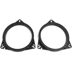 uxcell Pair 6.5 Inch Outer Dia Car Speakers Plastic Mounting Ring Adapter Spacer for Toyota for Nissan
