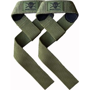Weight Lifting Straps- Wrist Straps for Weight Lifting, Deadlifting, Exercise, Strength Training, Olympic Lifts- Pair of Gym Straps for Grip Strength On Heavy Lifts