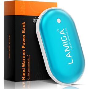 Hand Warmers Rechargeable,Electric Hand Warmer Reusable,5200mAh Portable Powerbank,Hot Hand Pocket Heater for Outdoor Camping and Hunting,The Best Gift for Winter.