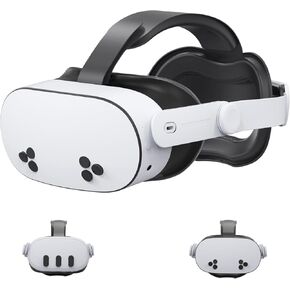 Nargos Comfort Head Strap Compatible with Meta Quest 3/ Oculus Quest 3S, Adjustable VR Head Strap，VR Accessories