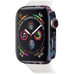 MightySkins Skin Compatible with Apple Watch Series 4 & 5 & 6 44mm - Angry Ripple Protective, Durable, and Unique Vinyl Decal Wrap Cover Easy to Apply, Remove, and Change Styles Made in The USA