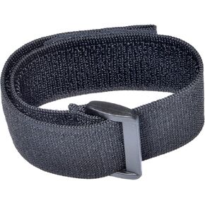 HYS Adjustable Elastic Armband Strap Bundle for Universal Silicone, Leather, Nylon Holster Case with Armband Slots (Black, 1)