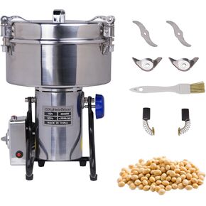 Hakka Commercial Grain Mill Grinder Machine, 30-50kg/h &Adjustable Fineness in Saudi Arabia