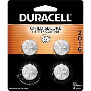 Duracell CR2016 3V Lithium Battery, 2 Count, Key Fob & Watch & Car Remote in Saudi Arabia