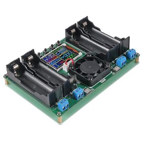 1pcs 18650 Lithium Battery Capacity Tester Module MAh MWh Digital Battery Power Detector Module 18650 Battery Tester Type-C (4 Channel)