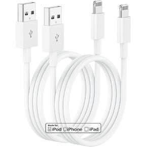 10ft iPhone Charger, [Apple Certified] Long Apple Charging Cord,10 Feet Original Lightning to USB Cable,10 Foot iPhone Charging Cable for iPhone 14 Pro Max/14/13 Pro/12 Mini/11/XS/XR/8/7/6S/5/SE,iPad