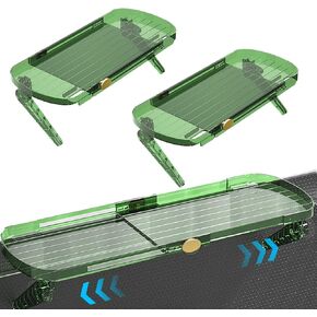 الرف العلوي للتلفزيون - الرف العلوي للشاشة قابل للتعديل، حامل تخزين شاشة التلفزيون، حامل شاشة التلفزيون، حامل جدار التلفزيون، دعامة تلفزيون على الحائط، رف صندوق الكابل للتلفزيون المثبت على الحائط (عبوتان) أخضر in Kuwait