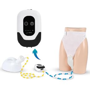 2024 Premium Intelligent Electric Urinal for Seniors - Automatic Start-Stop Dispenser, 2000ML Capacity with 6.5 ft Catheter, Bed Rest Anti-Leakage Design, Easy-to-Clean, Unisex, with Lid Funnel