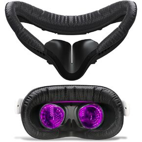 Compatible with Oculus Quest 2 Face Bracket Replacement,VR Breathable Foam Face Pad Protective for Meta Quest 2,Comfortable Face Cover Cushion VR Accessories