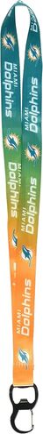 NFL Team Ombre Lanyard with Carabineer Style Bottle Opener and Soft Polyester Strap in Saudi Arabia