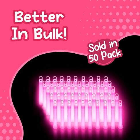Windy City Novelties - 50 Pack - 4" Premium Glow Sticks in Saudi Arabia