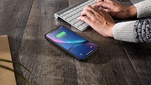 Battery Case for iPhone XR, Upgraded 7000mAh Ultra-Slim Portable Rechargeable Extended Battery Pack Charging Case Compatible with iPhone XR (6.1 inch) Power Bank Charger Case Support Carplay (Black) in Kuwait