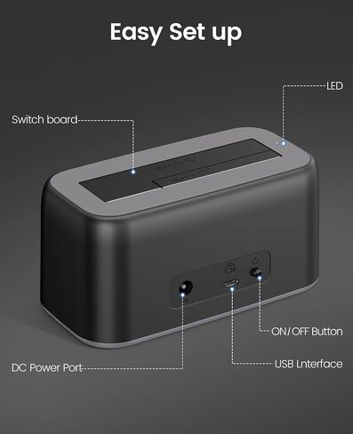 محطة إرساء محرك الأقراص الصلبة ORICO SATA إلى USB C USB 3.2 Gen 2 6Gbps لمحرك الأقراص الصلبة 2.5 3.5 بوصة SATA HDD SSD حتى 18 تيرابايت مع UASP [دعم USB-C وUSB-A] -6819C3 in Saudi Arabia