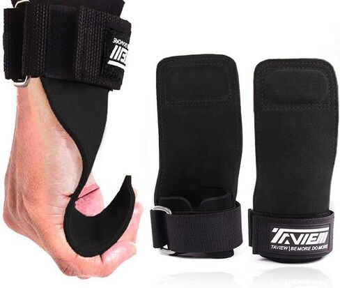 Wrist Straps for Weightlifting for Maximum Grip Support - Lifting Deadlift Strap & Weight Lifting Grips Gloves for Working Out Pull Up Deadlifting & Shrugs in Kuwait
