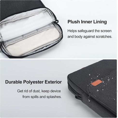 12.9-14.2 Inch Tablet Sleeve Bag for Samsung Galaxy Tab S9 S8 Ultra 14.6 inch,13" iPad Air M2/Pro M4,12.9" iPad Pro/MacBook Air 13.6"/MacBook Pro 14.2" /Surface Laptop 2024/Surface Pro 11 10 Case-Blue in Kuwait