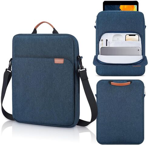 12.9-14.2 Inch Tablet Sleeve Bag for Samsung Galaxy Tab S9 S8 Ultra 14.6 inch,13" iPad Air M2/Pro M4,12.9" iPad Pro/MacBook Air 13.6"/MacBook Pro 14.2" /Surface Laptop 2024/Surface Pro 11 10 Case-Blue in Kuwait