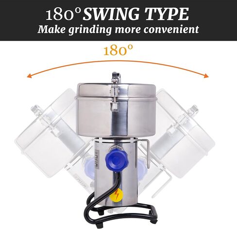 Hakka Commercial Grain Mill Grinder Machine, 30-50kg/h &Adjustable Fineness in Saudi Arabia
