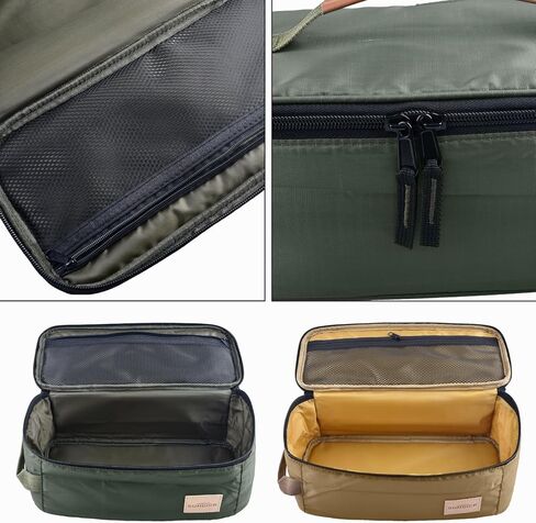 TRIWONDER Camping Travel Cookware Organizer Bag Cooking Utensils Storge Portable Pouch for Outdoor Barbecue Camping Cooking Spoon Chopsticks Organizing in Kuwait