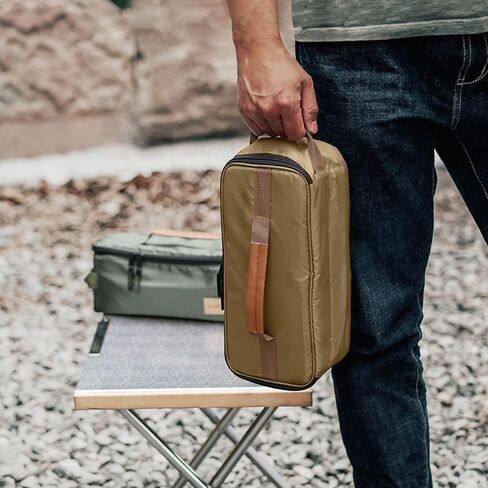 TRIWONDER Camping Travel Cookware Organizer Bag Cooking Utensils Storge Portable Pouch for Outdoor Barbecue Camping Cooking Spoon Chopsticks Organizing in Kuwait