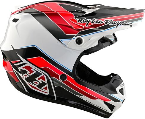 Troy Lee Designs SE4 Polyacrylite Mono Adult Motocross Helmet W/MIPS - وجه كامل للطرق الوعرة للدراجات النارية والدراجات الترابية ATV Powersports خوذة سباق رياضية مزدوجة - للرجال والنساء للجنسين (أسود، XXL) in Kuwait