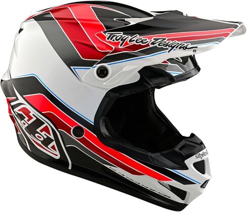 Troy Lee Designs SE4 Polyacrylite Mono Adult Motocross Helmet W/MIPS - وجه كامل للطرق الوعرة للدراجات النارية والدراجات الترابية ATV Powersports خوذة سباق رياضية مزدوجة - للرجال والنساء للجنسين (أسود، XXL) in Kuwait