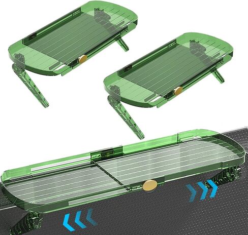 الرف العلوي للتلفزيون - الرف العلوي للشاشة قابل للتعديل، حامل تخزين شاشة التلفزيون، حامل شاشة التلفزيون، حامل جدار التلفزيون، دعامة تلفزيون على الحائط، رف صندوق الكابل للتلفزيون المثبت على الحائط (عبوتان) أخضر in Kuwait