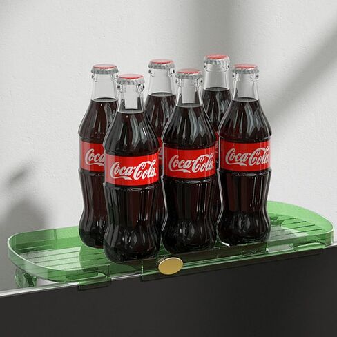 الرف العلوي للتلفزيون - الرف العلوي للشاشة قابل للتعديل، حامل تخزين شاشة التلفزيون، حامل شاشة التلفزيون، حامل جدار التلفزيون، دعامة تلفزيون على الحائط، رف صندوق الكابل للتلفزيون المثبت على الحائط (عبوتان) أخضر in Kuwait