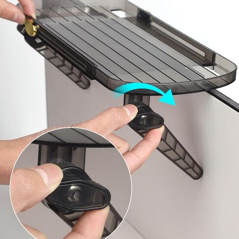 الرف العلوي للتلفزيون - الرف العلوي للشاشة قابل للتعديل، حامل تخزين شاشة التلفزيون، حامل شاشة التلفزيون، حامل جدار التلفزيون، دعامة تلفزيون على الحائط، رف صندوق الكابل للتلفزيون المثبت على الحائط (عبوتان) أخضر in Kuwait