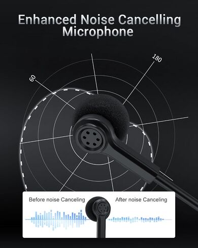 NUBWO N7 Stereo Gaming Headsets with Noise Canceling Mic for Xbox, PS5, PS4, PC, Adaptive Headband, Easy Control (Black) in Saudi Arabia