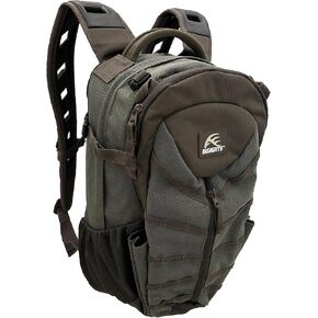 Insights Hunting by frogg toggs – The Drifter Backpack, Small, Lightweight Camouflaged Day Pack with Expandable Front Pocket for Decoy, Two Side Water Bottle Pockets, Realtree Edge