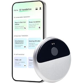 Language Translator Device, Supports 150 Language Translation、Offline Translation and Voice Cloning, with Multiple Translation Functions, Suitable for Business, Learning and Travel