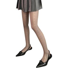 Vintage 60s Printed Funky Tights for Women Y2K Tie Dye Mesh Pantyhose Skinny Body Shaping Leggings Streetwear