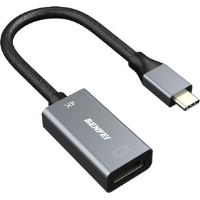 BENFEI USB C to HDMI Adapter (4K@60Hz), USB Type-C to HDMI Adapter [Thunderbolt 3/4 Compatible] with iPhone 15 Pro/Max, MacBook Pro/Air 2023, iPad Pro, iMac, S23, XPS 17, Surface Book 3 and More