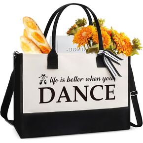 Funny Chicken Gifts for Chicken Lovers Chicken Tote Bag Chicken Themed Travel Accessories Bag Stuff for Women Handbag for Girl Animal Lover(Life is better with Chickens)