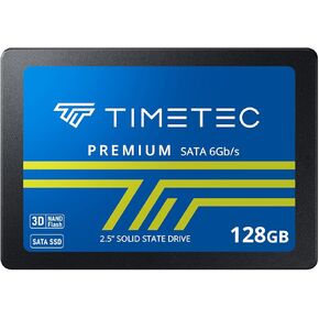 Timetec 512GB SSD 3D NAND SATA III 6Gb/s 2.5 Inch 7mm (0.28") Read Speed Up to 550 MB/s SLC Cache Performance Boost Internal Solid State Drive for PC Computer Desktop and Laptop (512GB)