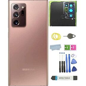 Galaxy Note 20 Ultra Back Glass Cover Housing Door Replacement for Samsung Galaxy Note 20 Ultra 5G + Tools (Note20 Ultra-Mystic Bronze)